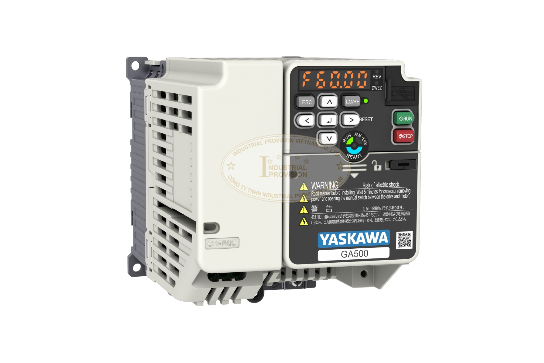 Biến tần Yaskawa GA500 3.7/5.5kW 380V, CIPR-GA50T4012ABAA
